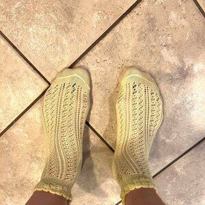Free People crochet socks
